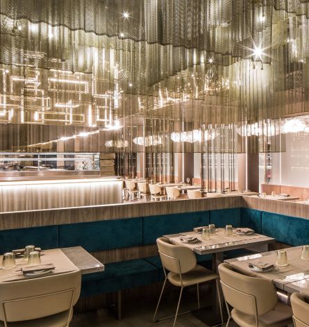 Sushi restaurant restaurant room furnishings