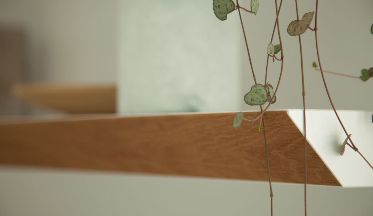 Arredo su Misura per l'Appartamento Privato LL Dettaglio legno
