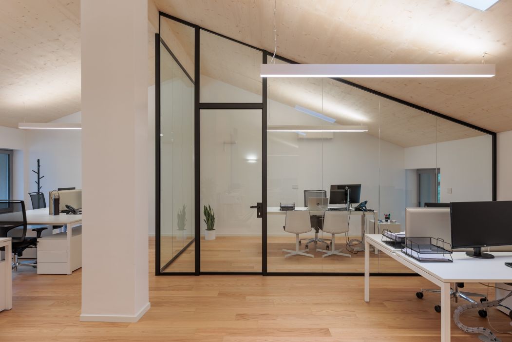 Rainoldi Legnami Custom office design: co-working space