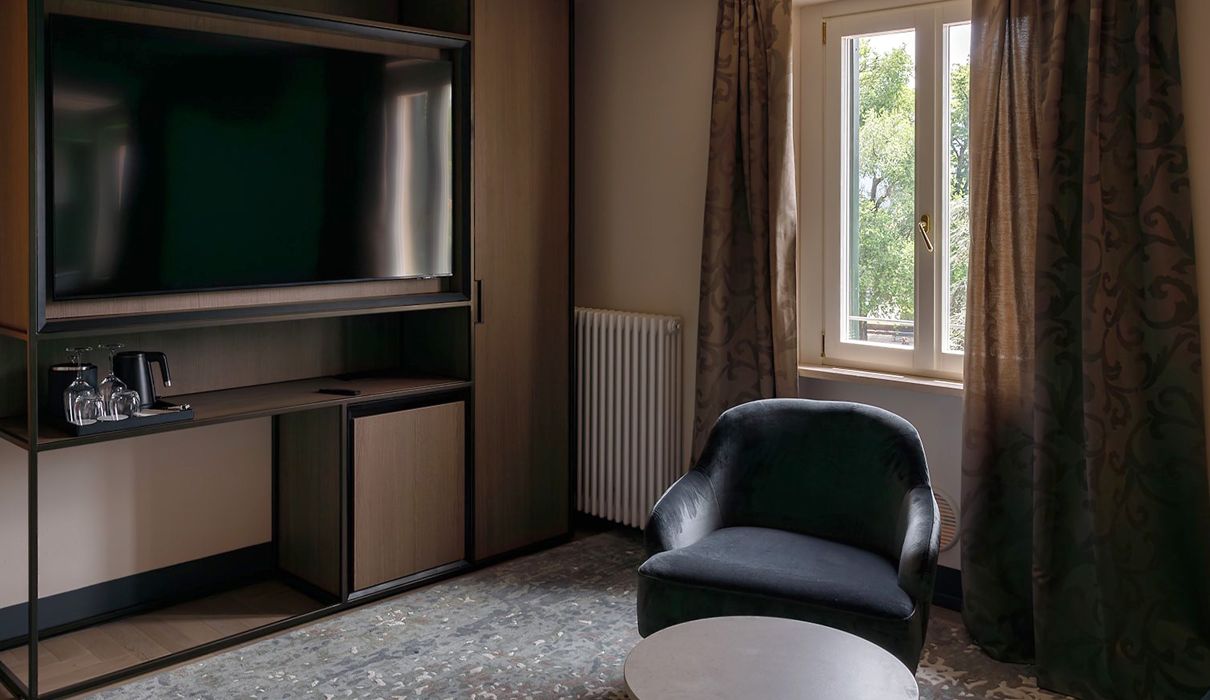 Custom-made hotel furniture in an elegant modern style