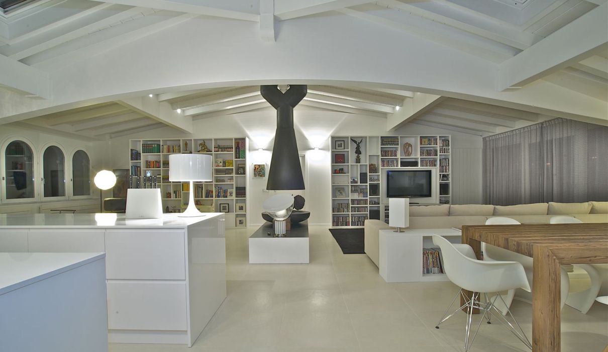 Penthouse VP Custom-made furniture for a private home: living room