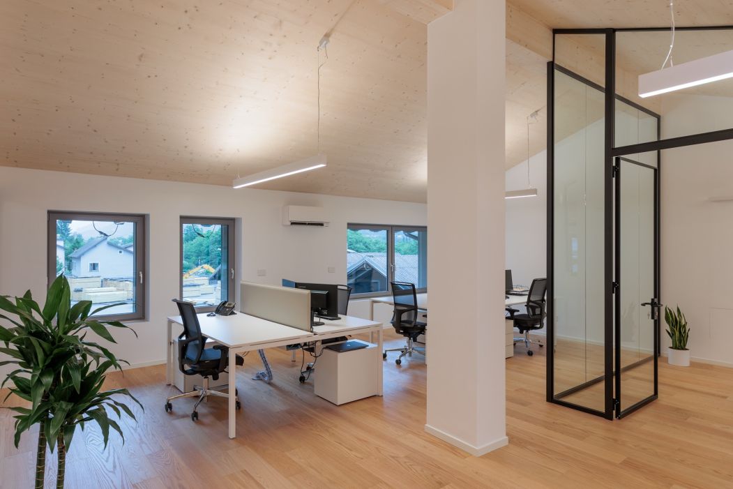 Rainoldi Legnami Custom made office construction co- working space