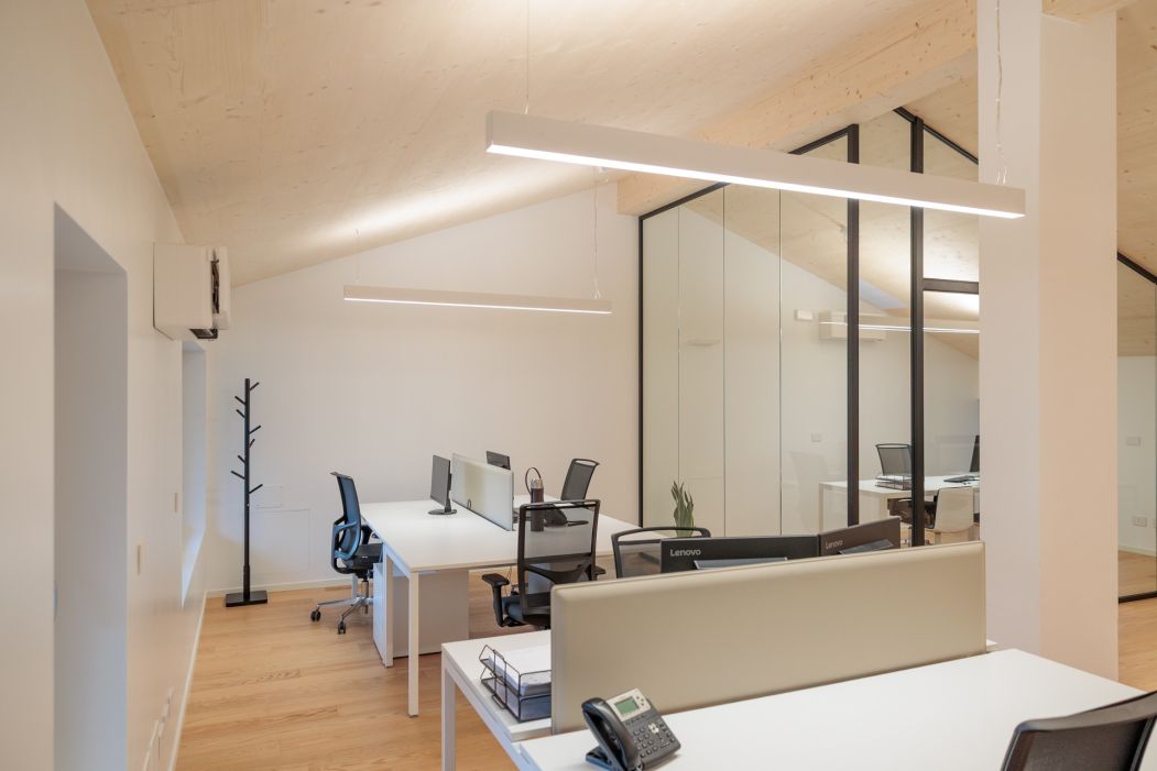 Rainoldi Legnami Custom office design: co-working space
