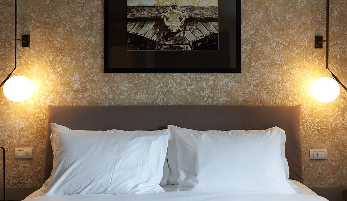Custom-made hotel furniture in an elegant modern style