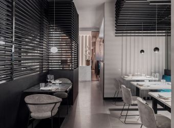 Sushi restaurant arredamento sala ristorante